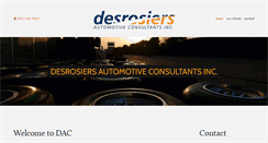 Desktop Screenshot of desrosiers.ca